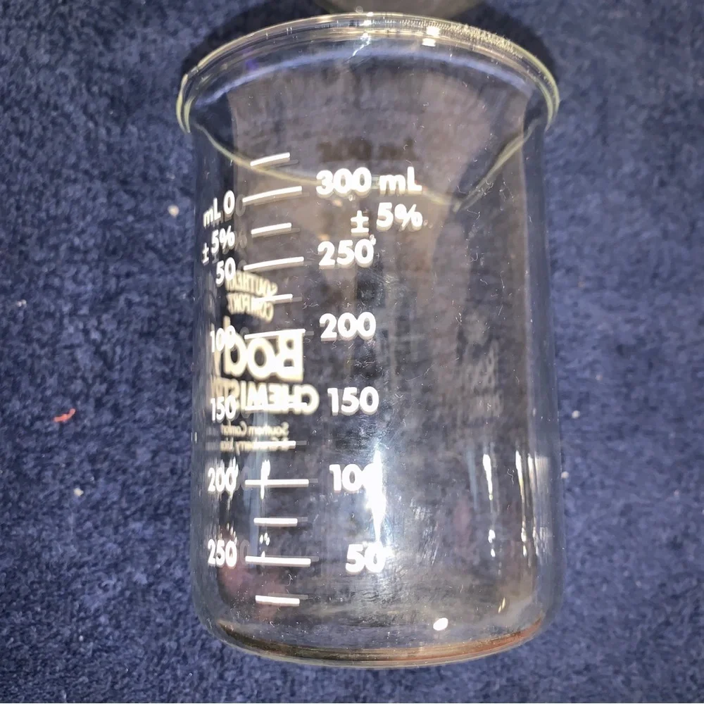 3 Southern Comfort Whiskey Mixing Glass Body Chemistry 300 ML / Beaker Drinking